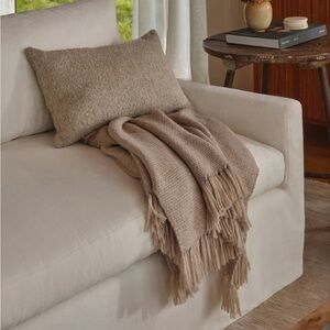 Nell Boucle Lumbar Pillow Natural